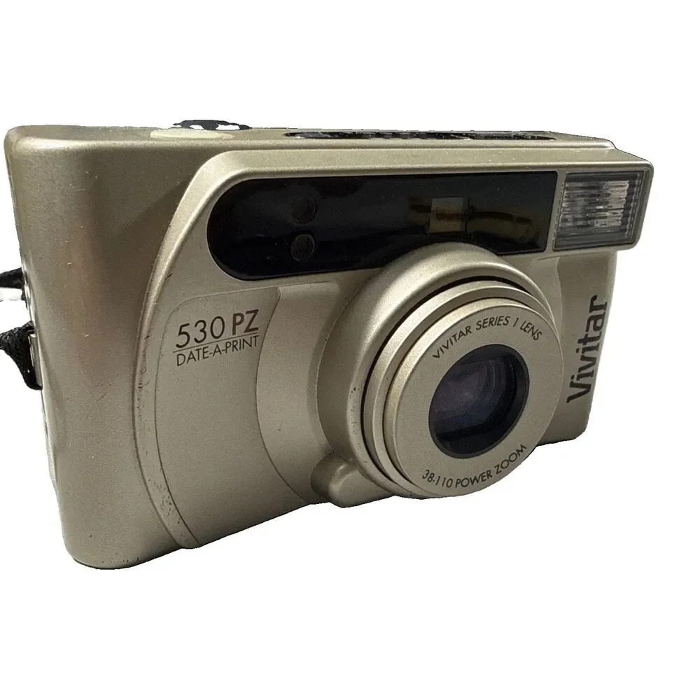 Vivitar 530PZ 35mm Point and Shoot Film Camera with Date-A-Print